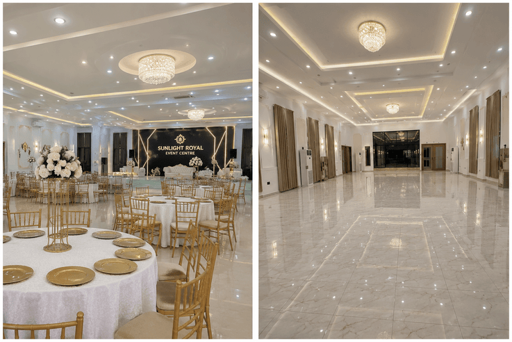 Sunlight Royal Event Centre interior event hall